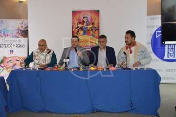 Presentación del programa del Carnaval de Telde 2020 (Foto TA)